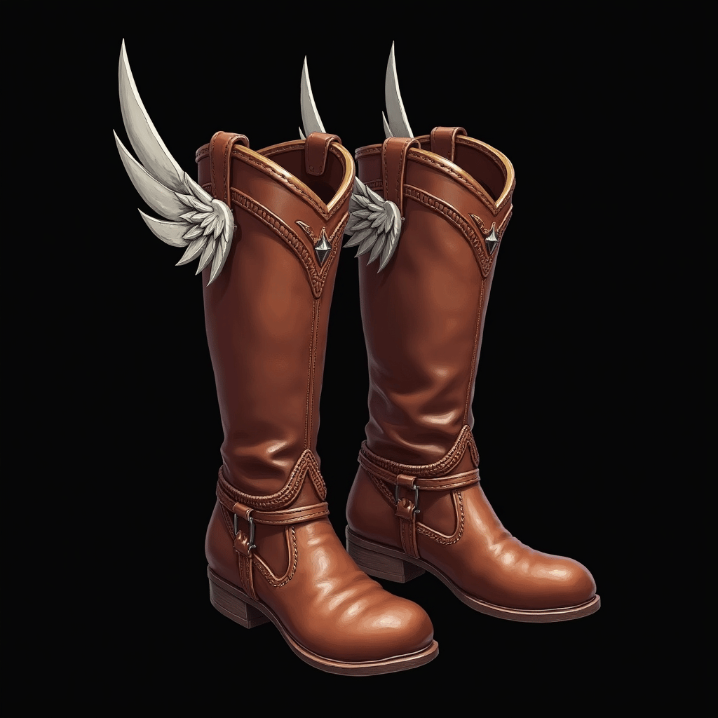Winged Boots Item in town master | AI Powered Tabletop RPG World ...
